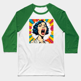 she screams I scream Baseball T-Shirt